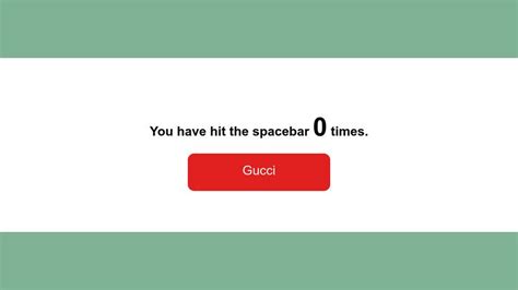 gucci clicker|Gucci Spacebar Clicker .